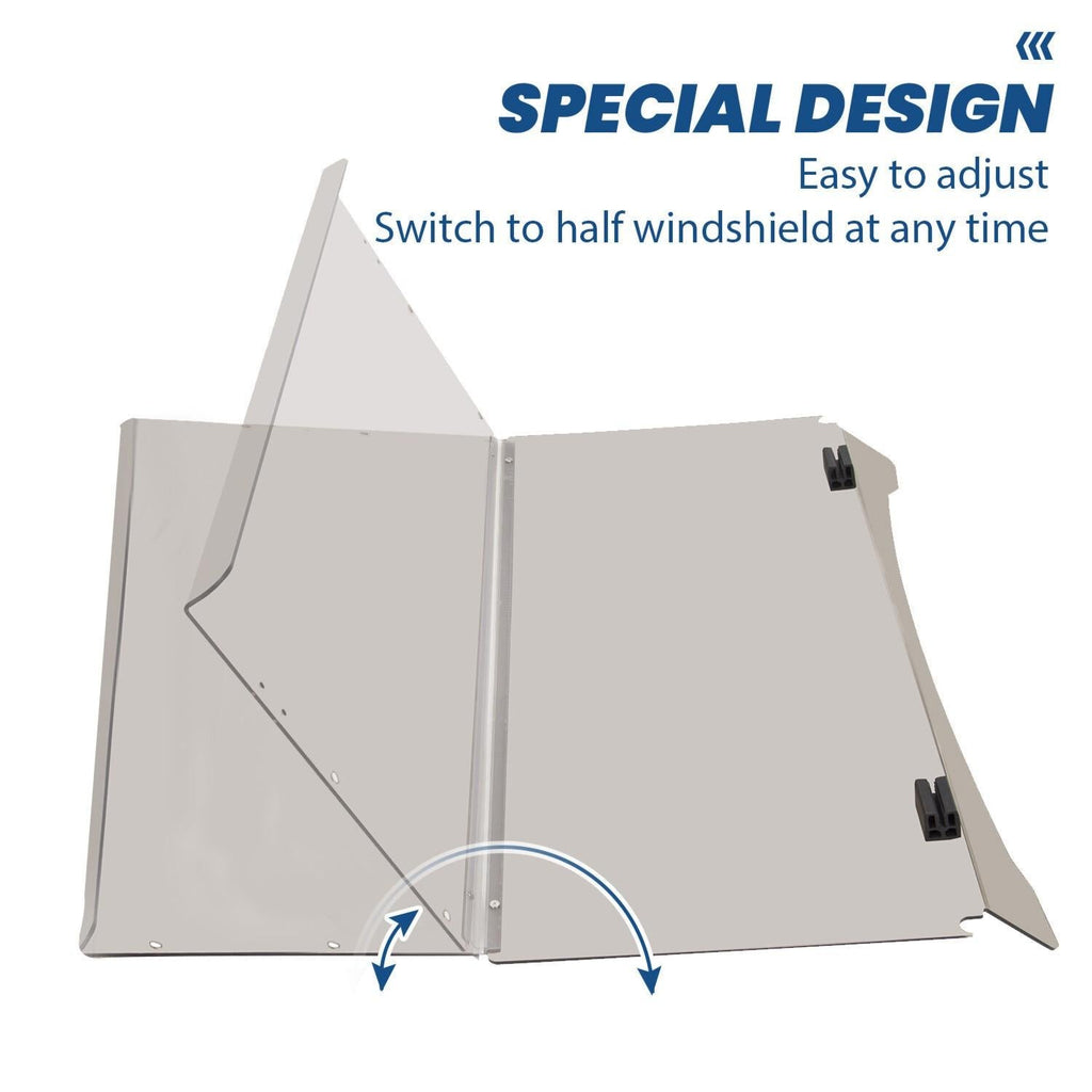 For Yamaha G29 Drive 07-16 Golf Cart Tinted Folding Down Windshield Windscreen