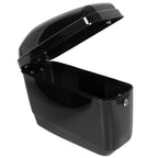 Motorcycle Hard Saddlebags Saddle Bags + Luggage Trunk Backrest Luggage Rack