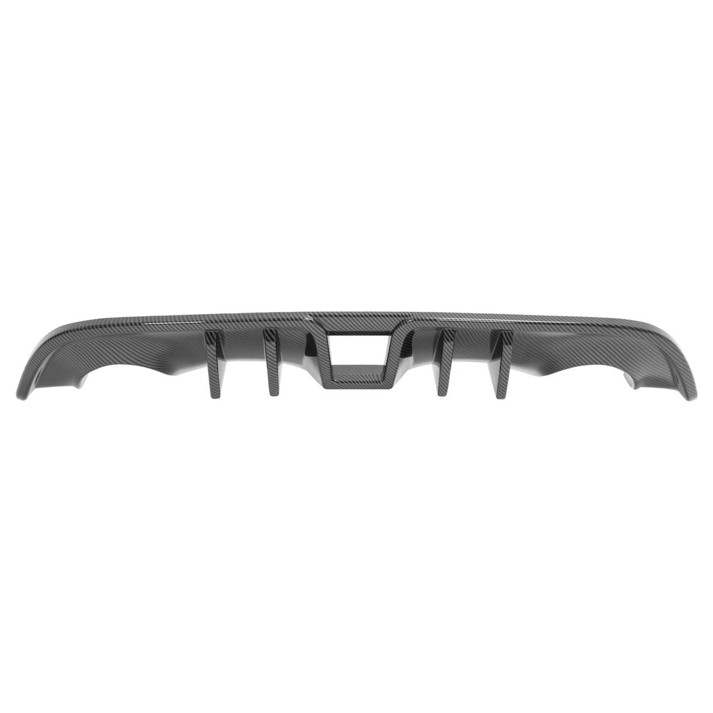 Carbon Look For Nissan 370Z Coupe 2009-2020 Rear Bumper Lip Valance Diffuser PP
