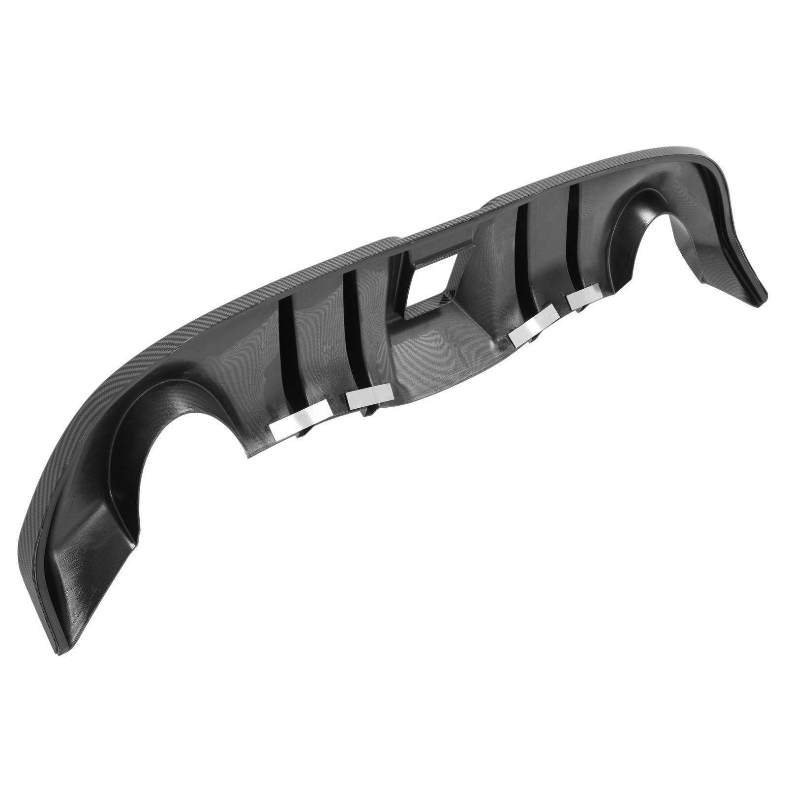 Carbon Look For Nissan 370Z Coupe 2009-2020 Rear Bumper Lip Valance Diffuser PP