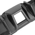 Carbon Look For Nissan 370Z Coupe 2009-2020 Rear Bumper Lip Valance Diffuser PP