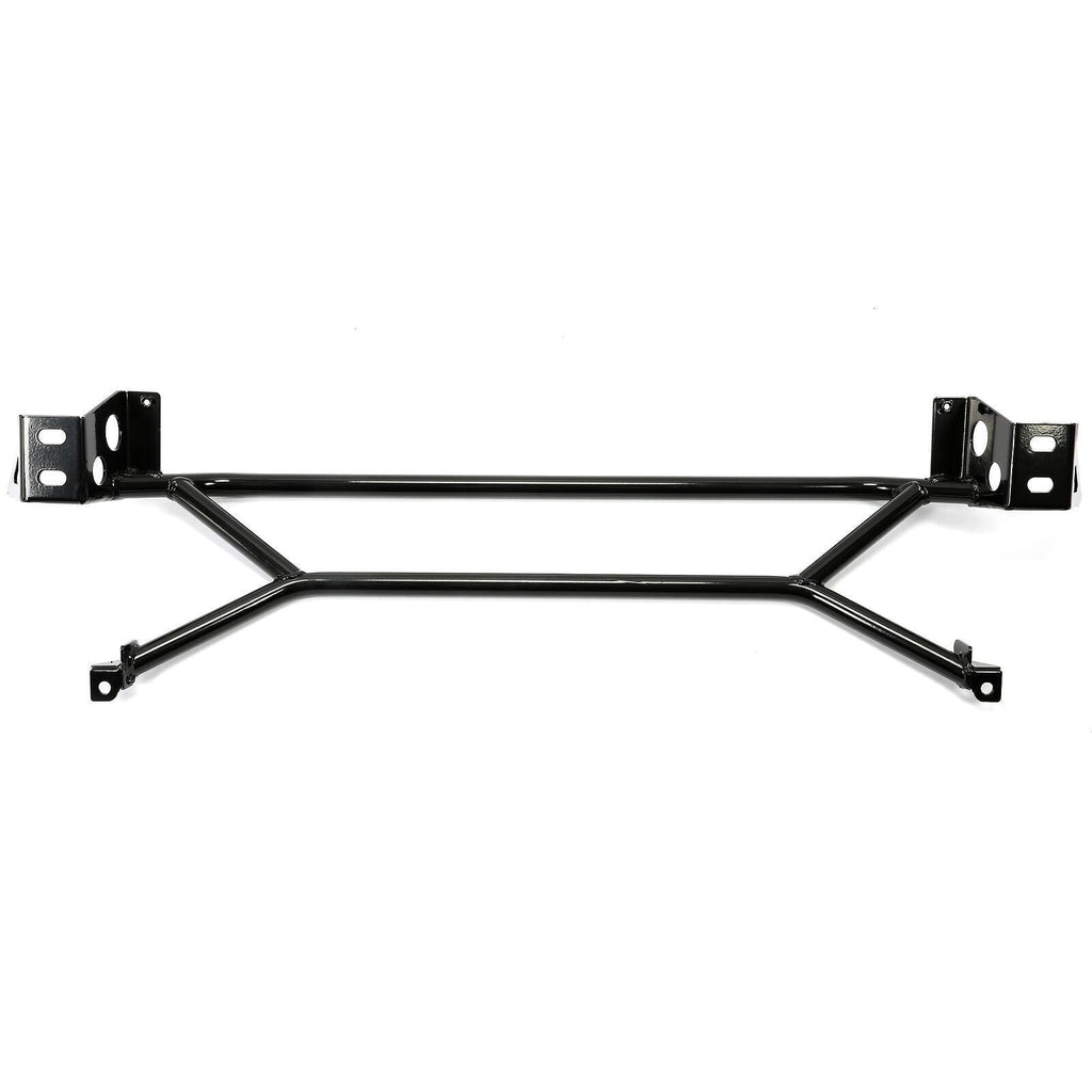 Black Front Power Brace Support For Mitsubishi Lancer EVO 7 8 9 2003-2006