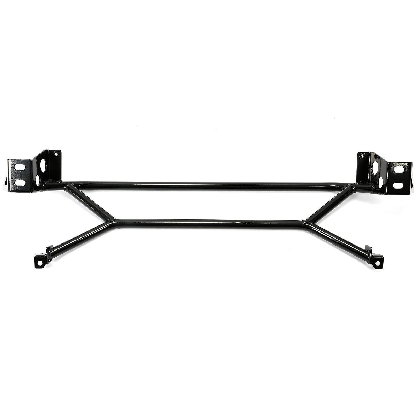 Black Front Power Brace Support For Mitsubishi Lancer EVO 7 8 9 2003-2006