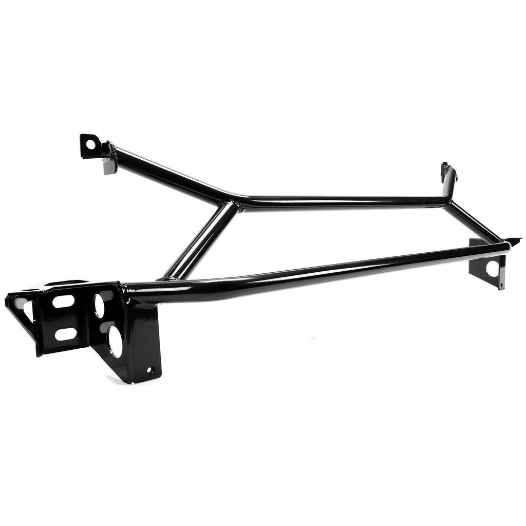 Black Front Power Brace Support For Mitsubishi Lancer EVO 7 8 9 2003-2006
