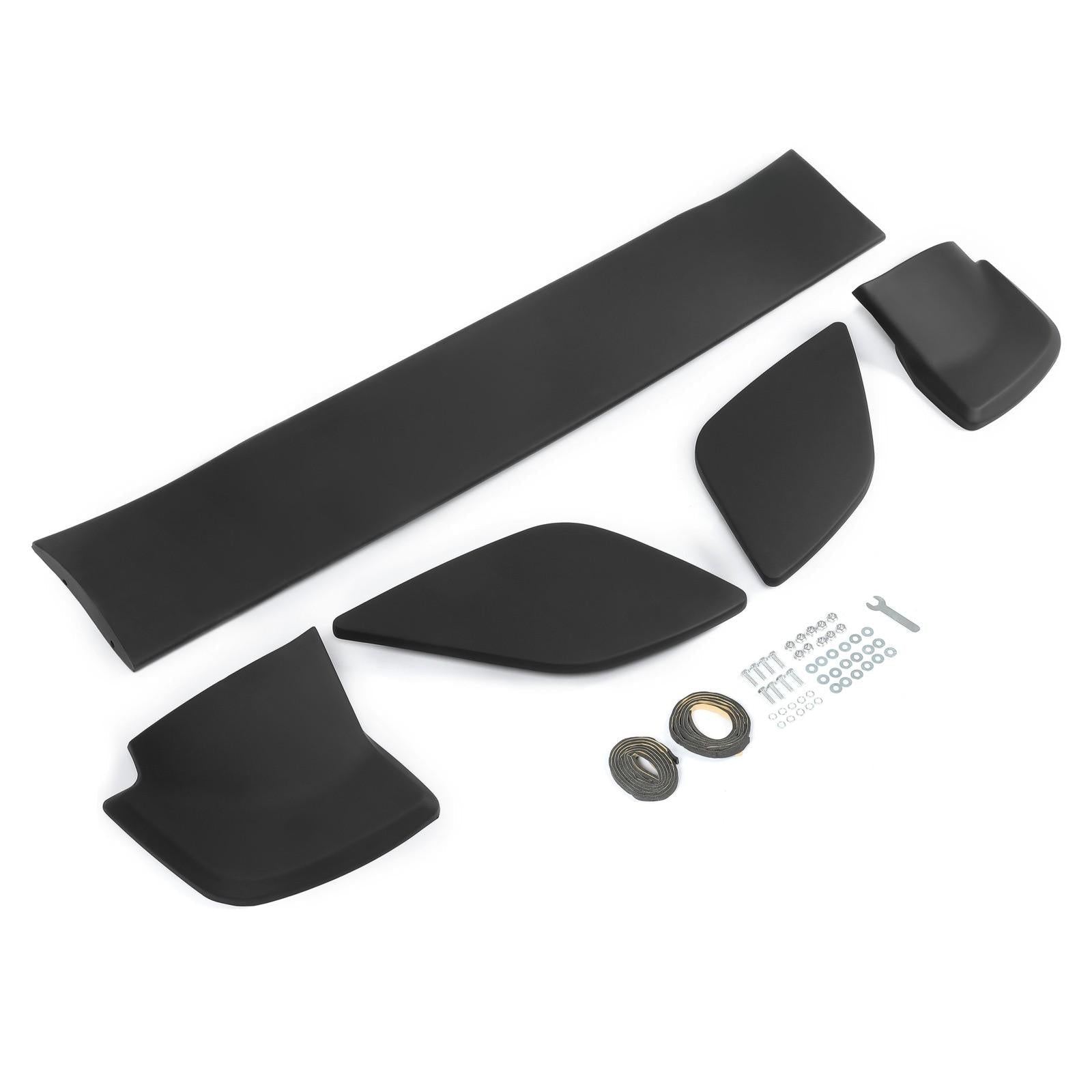 JDM Style Matte Black Rear Trunk Spoiler Wing For Subaru WRX/WRX STI 2015-2021