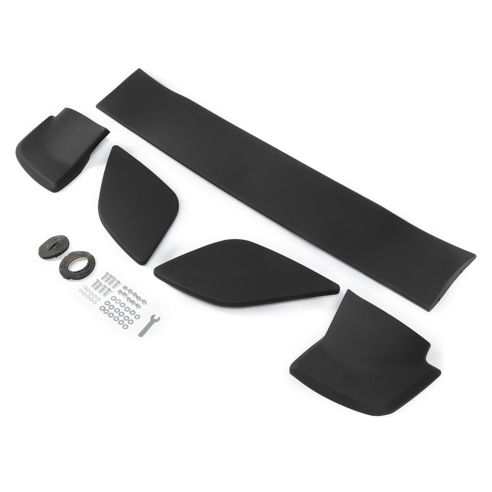 JDM Style Matte Black Rear Trunk Spoiler Wing For Subaru WRX/WRX STI 2015-2021