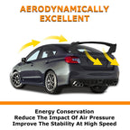 JDM Style Matte Black Rear Trunk Spoiler Wing For Subaru WRX/WRX STI 2015-2021
