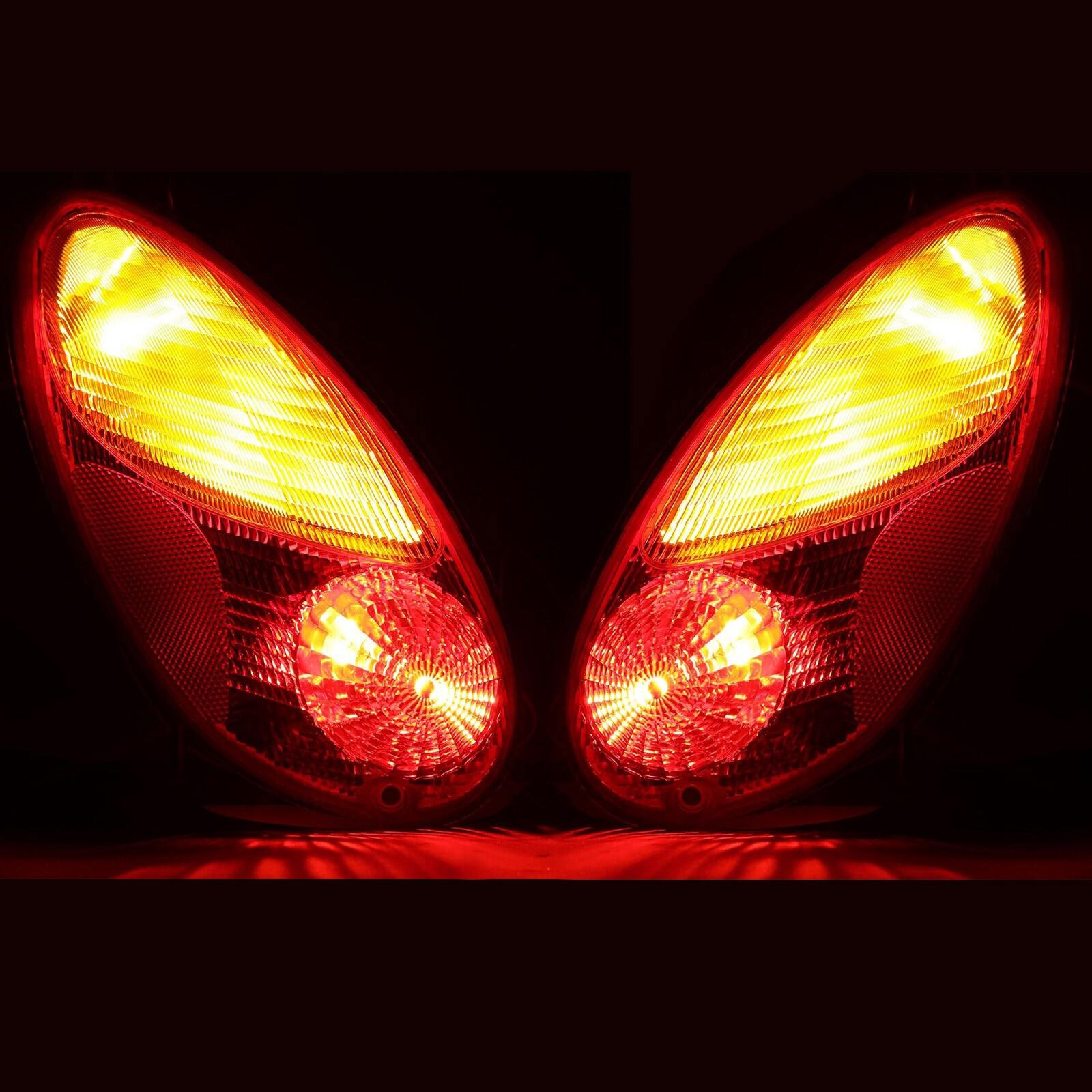For 2001-2005 Chrysler PT Cruiser Tail Lights Brake Lamps Pair W/Bulb 01 02 03