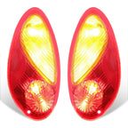 For 2001-2005 Chrysler PT Cruiser Tail Lights Brake Lamps Pair W/Bulb 01 02 03