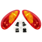 For 2001-2005 Chrysler PT Cruiser Tail Lights Brake Lamps Pair W/Bulb 01 02 03