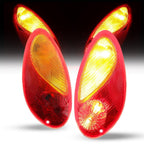 For 2001-2005 Chrysler PT Cruiser Tail Lights Brake Lamps Pair W/Bulb 01 02 03