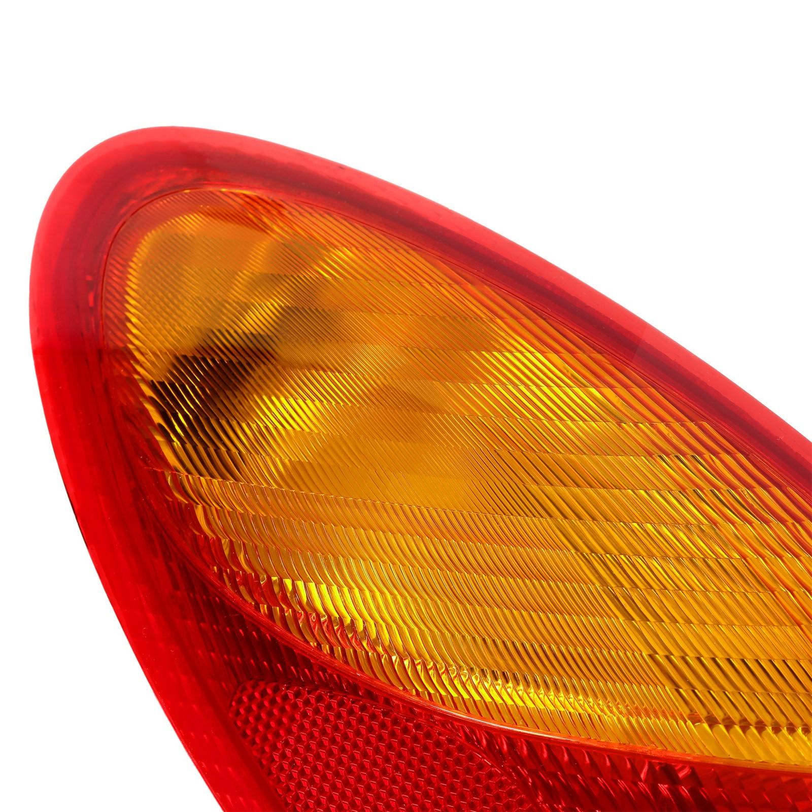 For 2001-2005 Chrysler PT Cruiser Tail Lights Brake Lamps Pair W/Bulb 01 02 03