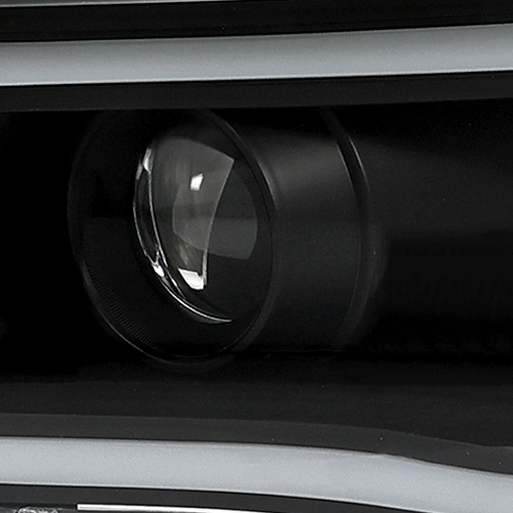 For  Chevy Colorado 2015-2022 LED Tube DRL Dual Projector Headlights Headlamps