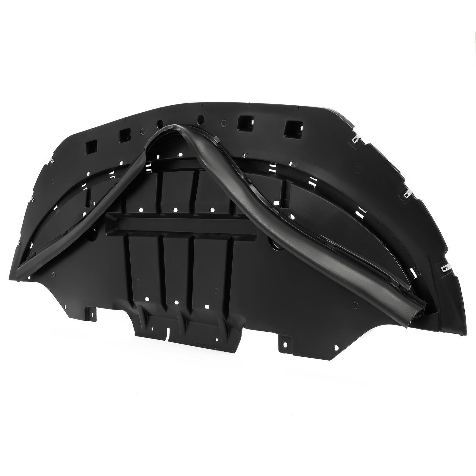 Front Bumper Under Cover Guard Engine Splash Shield For 2015-2017 Ford Mustang