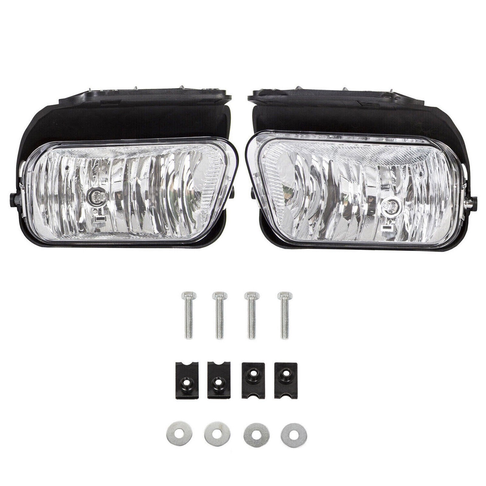 Bumper Fog Lights Lamps Left+Right Fit For 2003-2006 Chevy Silverado Avalanche