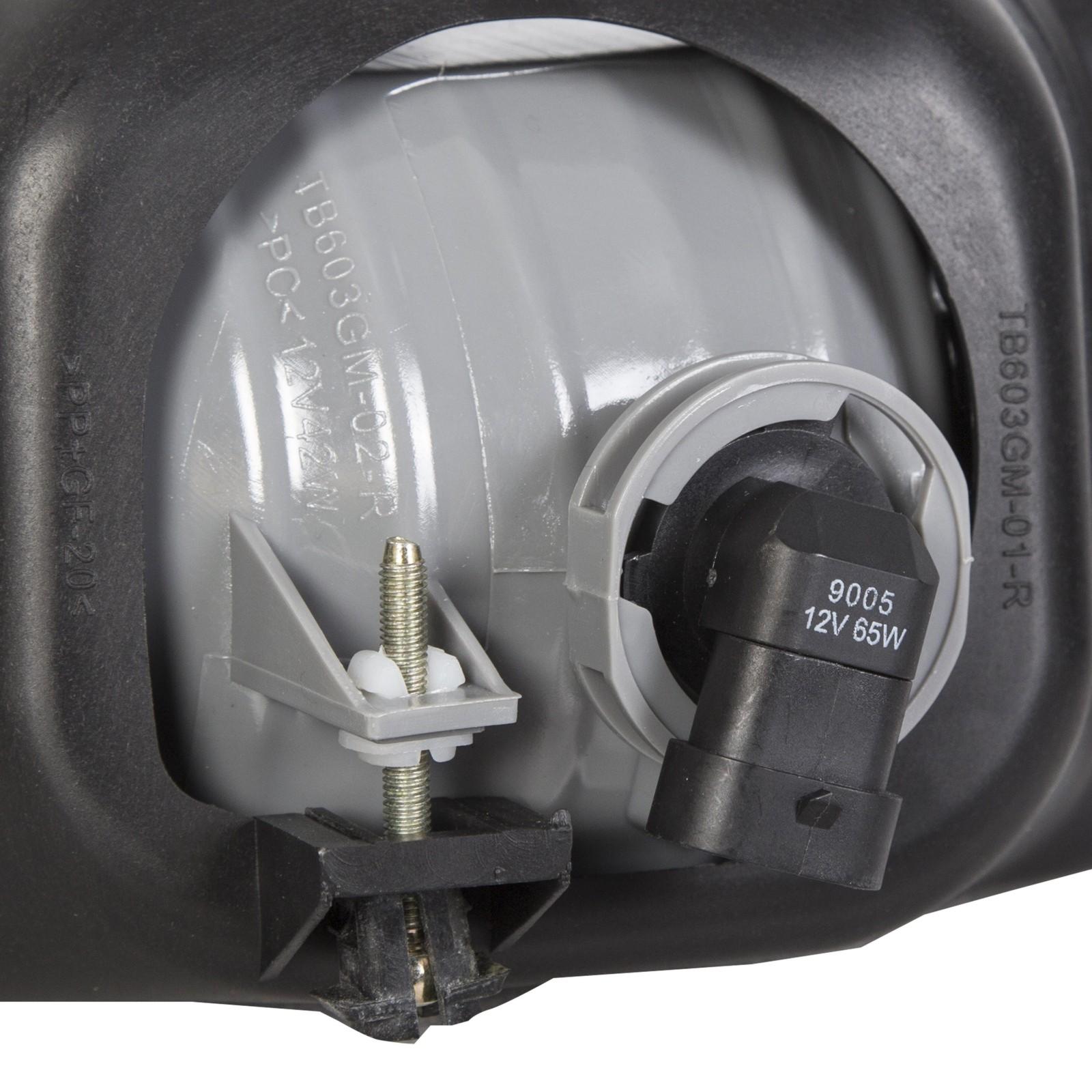 Bumper Fog Lights Lamps Left+Right Fit For 2003-2006 Chevy Silverado Avalanche