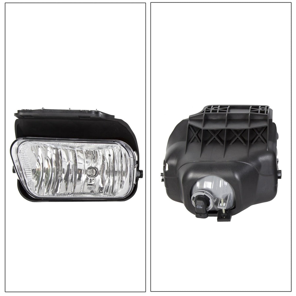 Bumper Fog Lights Lamps Left+Right Fit For 2003-2006 Chevy Silverado Avalanche