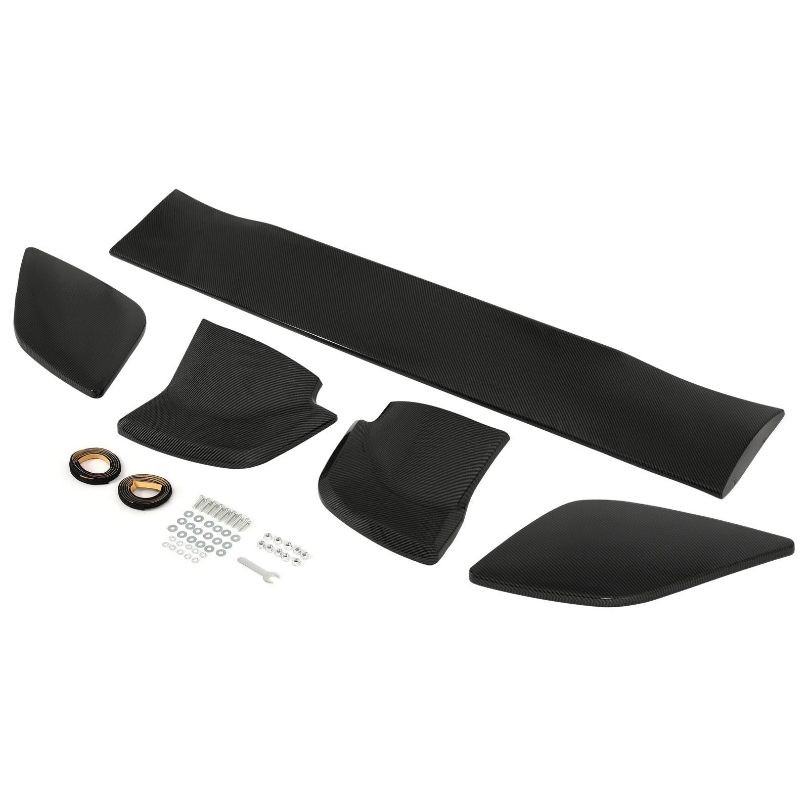 For Subaru WRX / WRX STI Sedan 2015-2021 Carbon Fiber Color Trunk Spoiler Wing