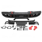10th Anniversary Front Bumper For 18-24 Jeep Wrangler JL Gladiator W/Mount Plate