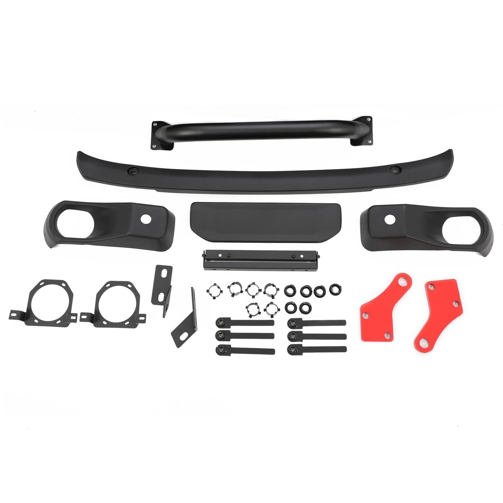 10th Anniversary Front Bumper For 18-24 Jeep Wrangler JL Gladiator W/Mount Plate