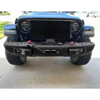 10th Anniversary Front Bumper For 18-24 Jeep Wrangler JL Gladiator W/Mount Plate