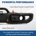 10th Anniversary Front Bumper For 18-24 Jeep Wrangler JL Gladiator W/Mount Plate