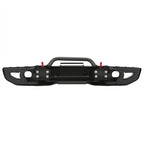 10th Anniversary Front Bumper For 18-24 Jeep Wrangler JL Gladiator W/Mount Plate