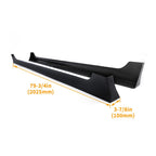 For Honda Accord 2013-17 4 Dr JDM MOD Style Side Skirts Extension PP Pair w/Tape