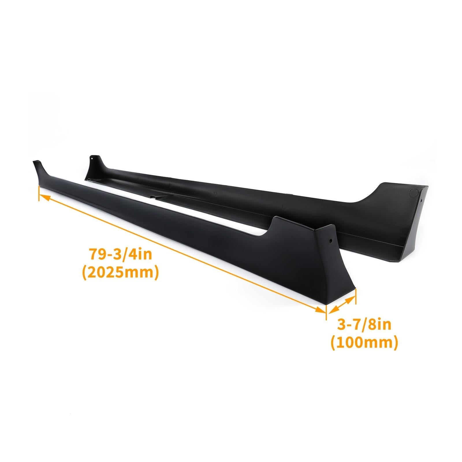For Honda Accord 2013-17 4 Dr JDM MOD Style Side Skirts Extension PP Pair w/Tape