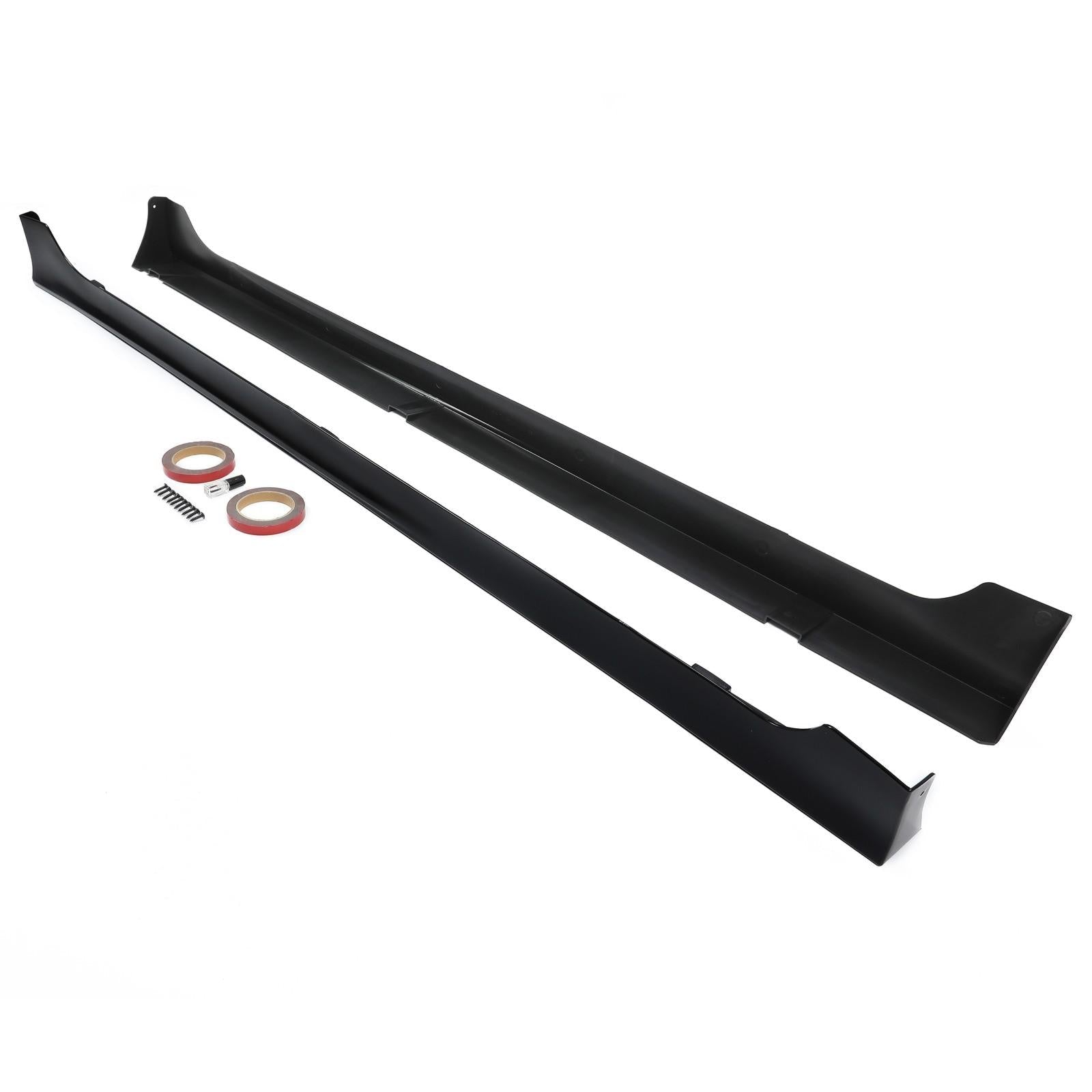 For Honda Accord 2013-17 4 Dr JDM MOD Style Side Skirts Extension PP Pair w/Tape