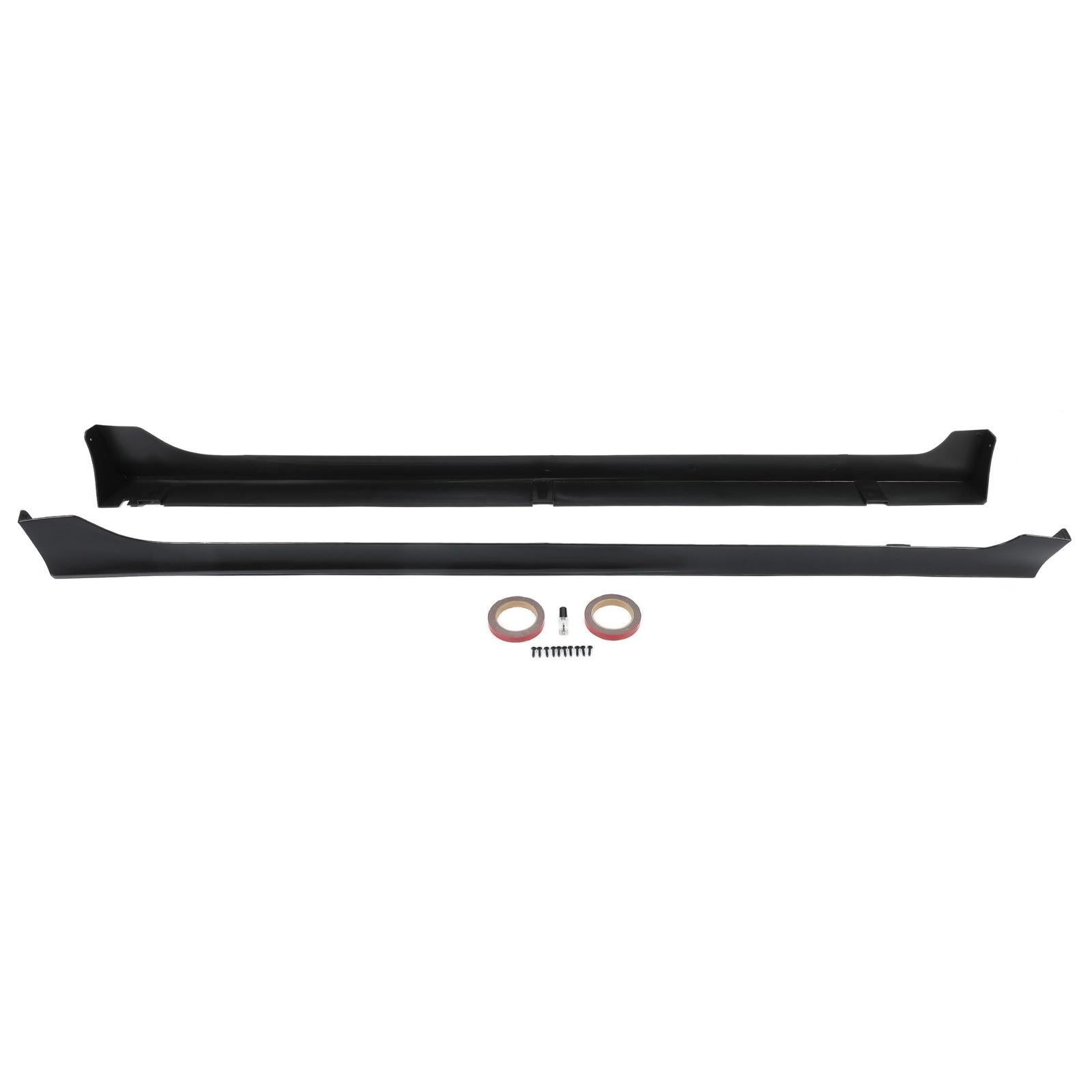 For Honda Accord 2013-17 4 Dr JDM MOD Style Side Skirts Extension PP Pair w/Tape