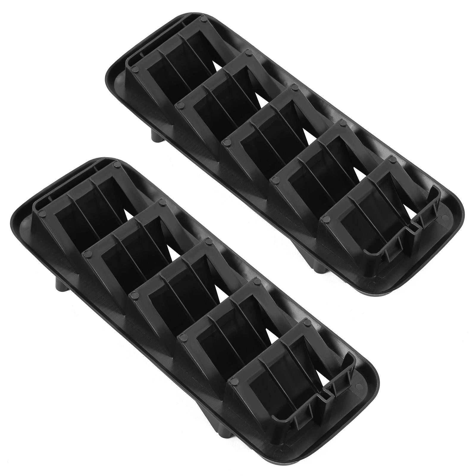 2x Back Panel Cab Air Vent Relief Grille For 1999-22 Chevrolet Silverado Sierra