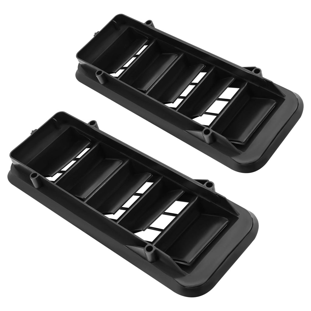 2x Back Panel Cab Air Vent Relief Grille For 1999-22 Chevrolet Silverado Sierra