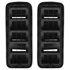 2x Back Panel Cab Air Vent Relief Grille For 1999-22 Chevrolet Silverado Sierra