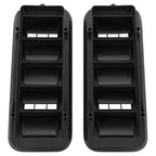 2x Back Panel Cab Air Vent Relief Grille For 1999-22 Chevrolet Silverado Sierra