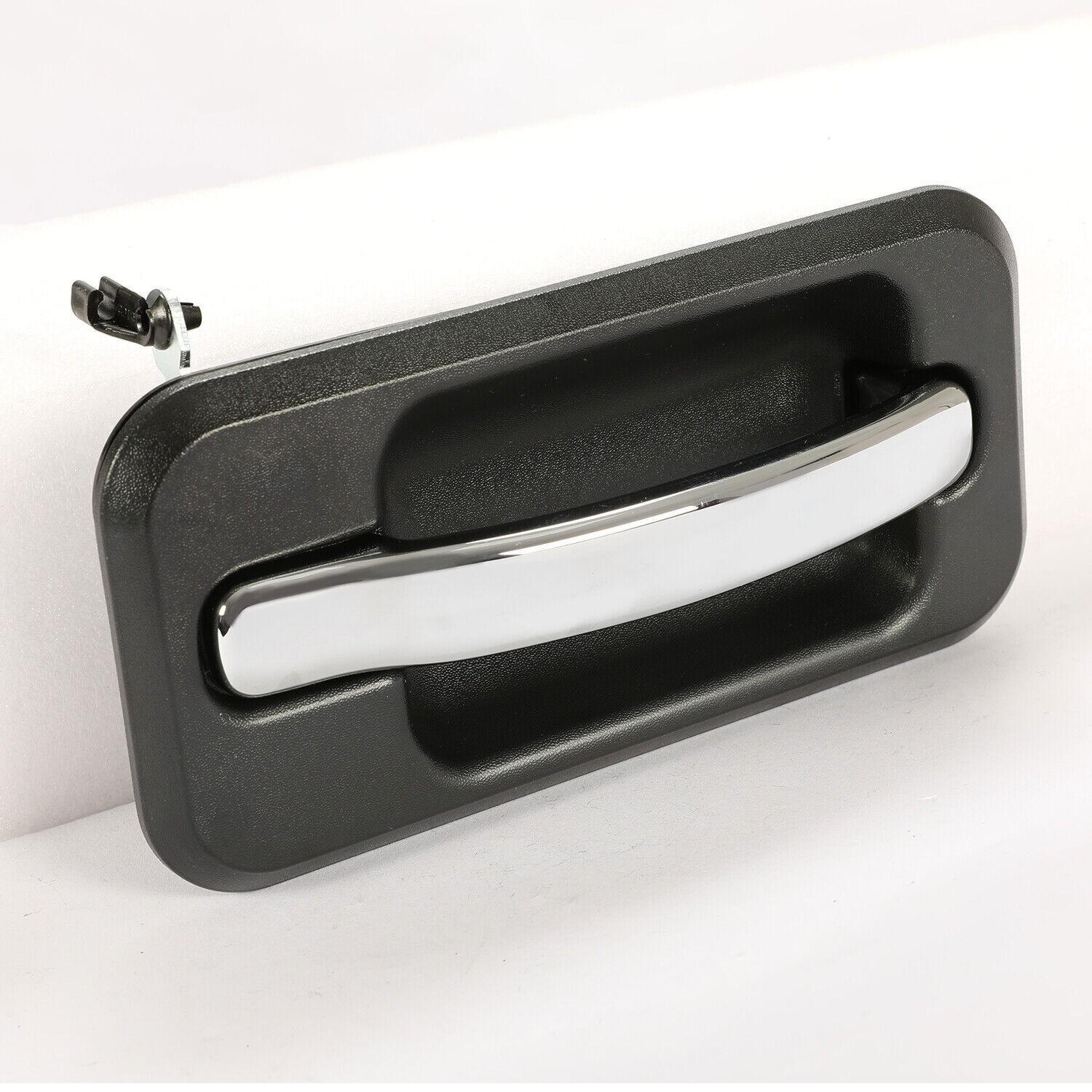 4Pcs Exterior Door Grab Handle Frame Cover Trim For 2003-2009 Hummer H2