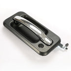 4Pcs Exterior Door Grab Handle Frame Cover Trim For 2003-2009 Hummer H2