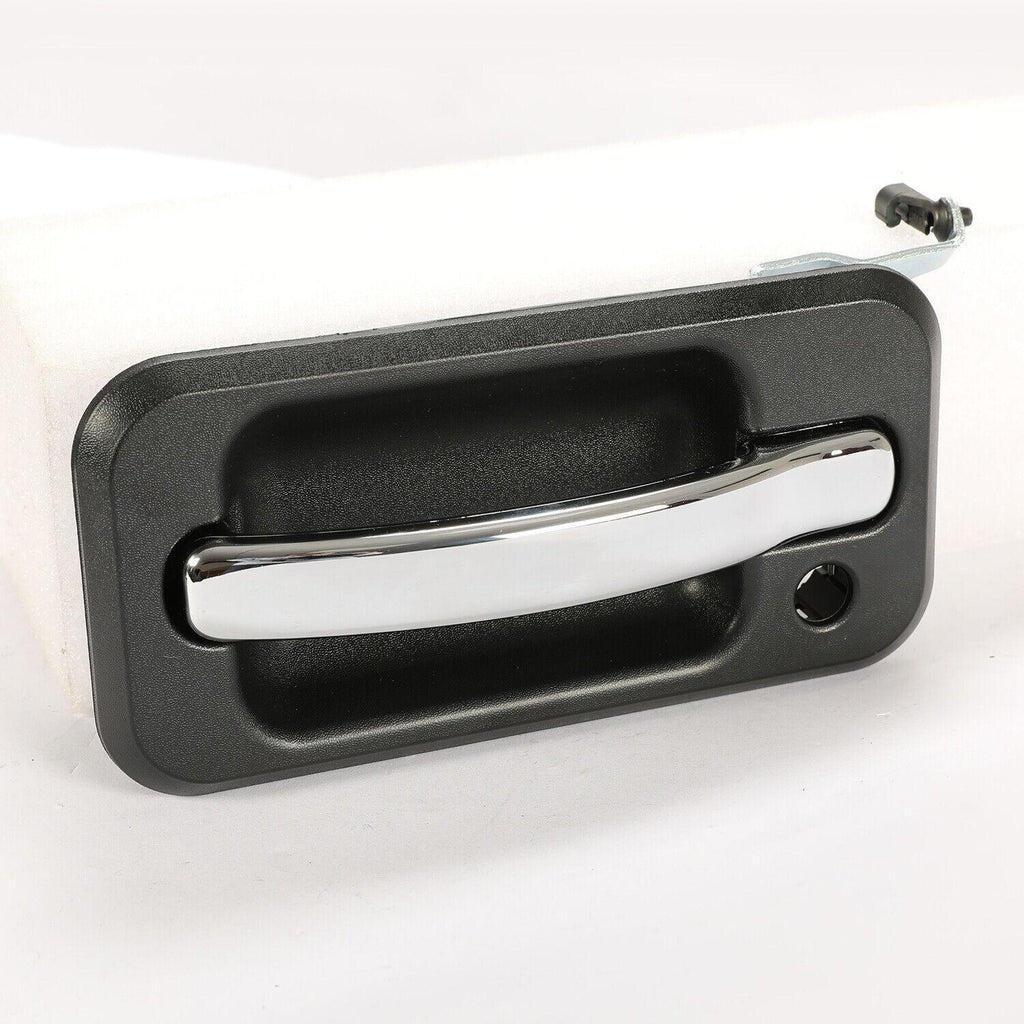 4Pcs Exterior Door Grab Handle Frame Cover Trim For 2003-2009 Hummer H2