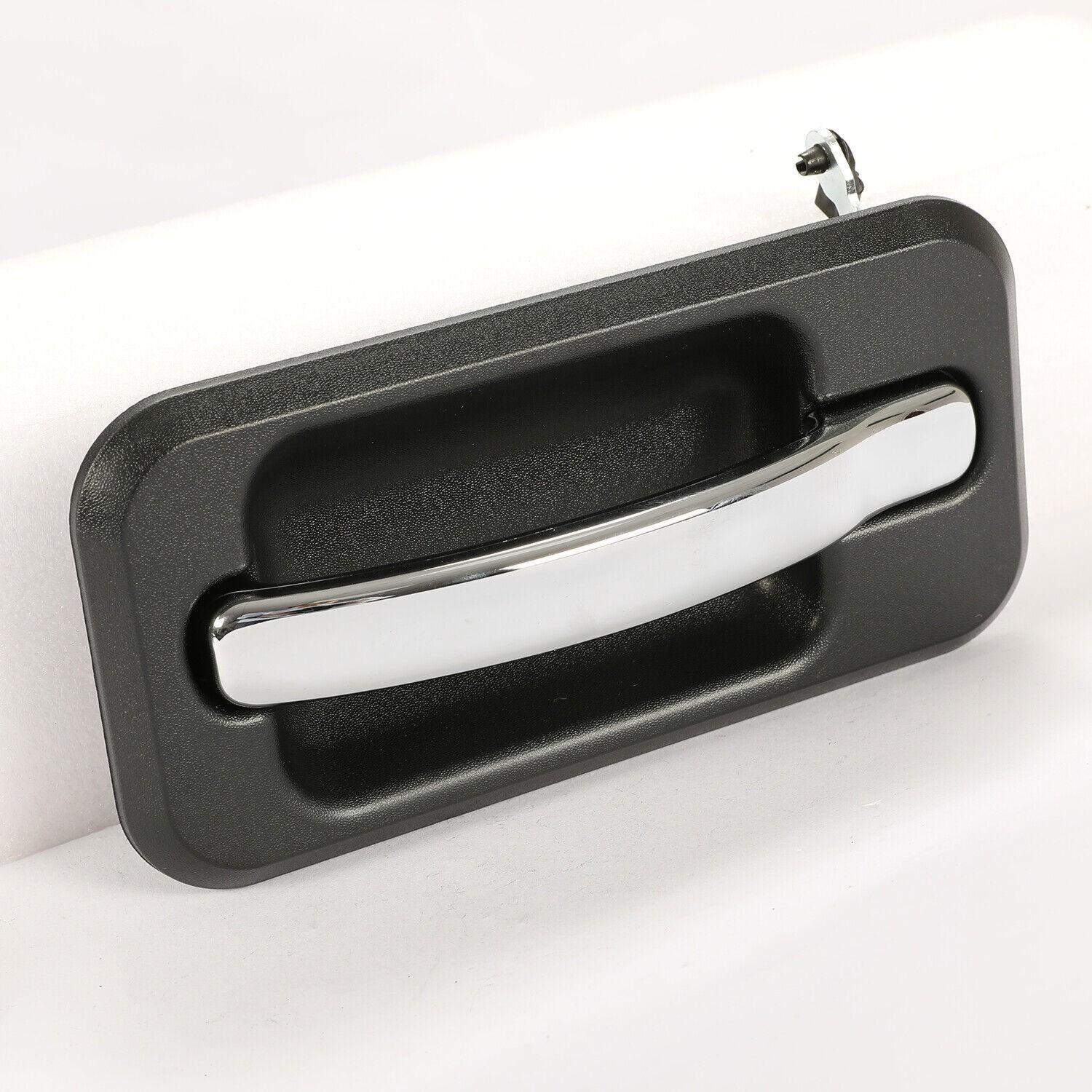 4Pcs Exterior Door Grab Handle Frame Cover Trim For 2003-2009 Hummer H2