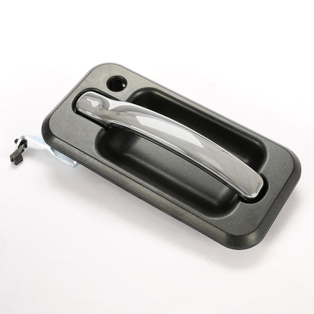 4Pcs Exterior Door Grab Handle Frame Cover Trim For 2003-2009 Hummer H2