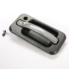 4Pcs Exterior Door Grab Handle Frame Cover Trim For 2003-2009 Hummer H2