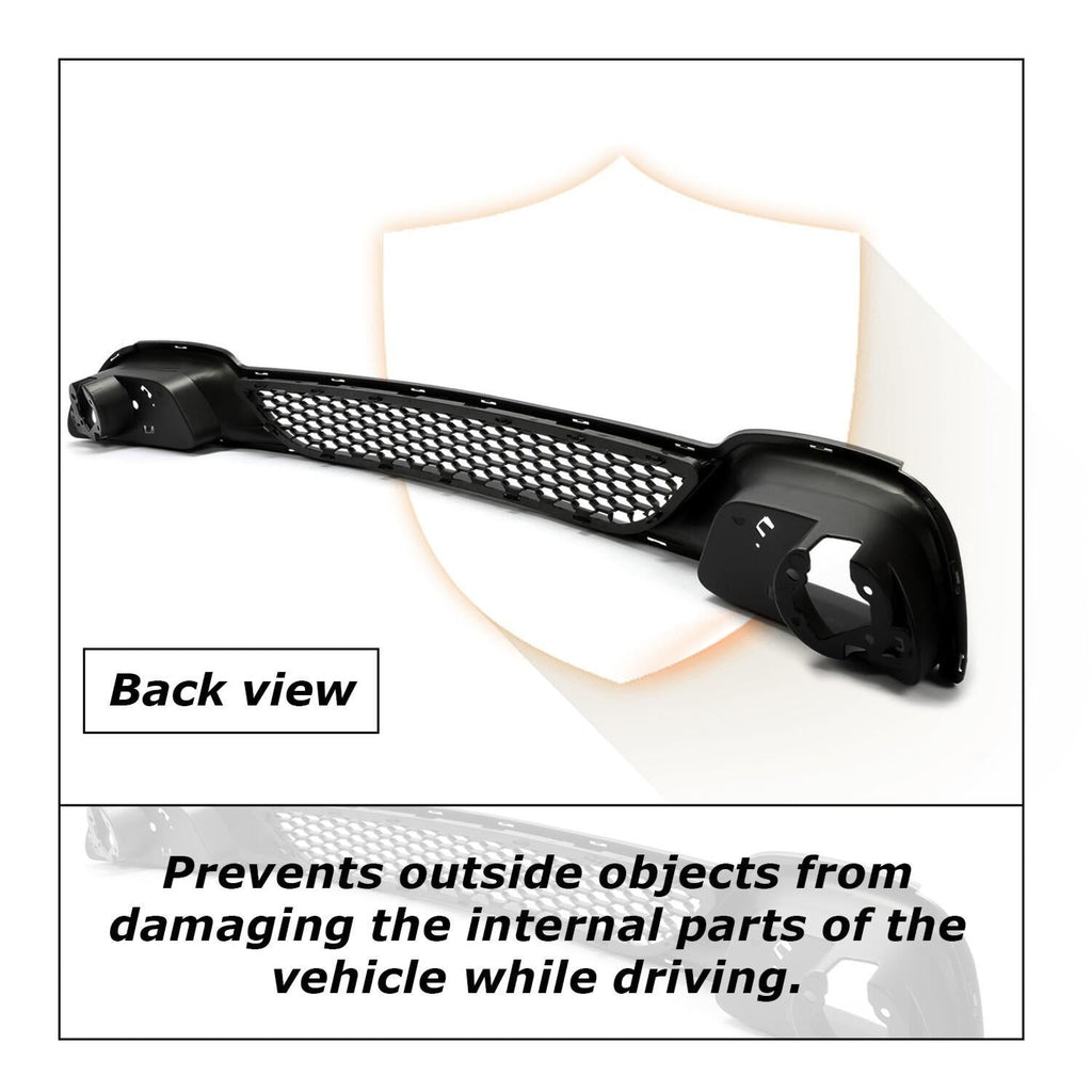 For Grand Caravan 11-20 001062016 Van Front Lower Bumper Cover Grille Assy Black