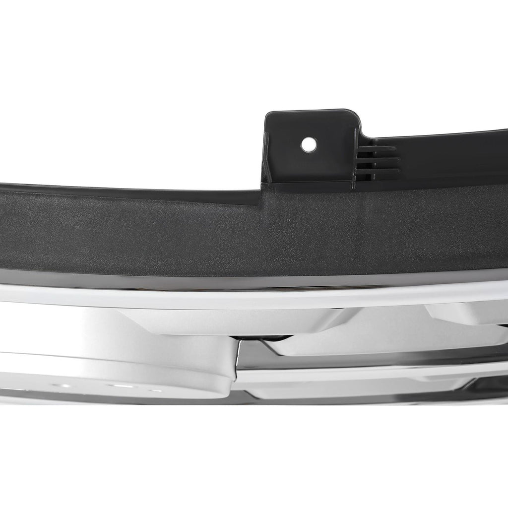 Front Bumper Upper Grille ABS Grill w/Chrome For Ford Explorer XLT 2018 2019