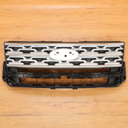 Front Bumper Upper Grille ABS Grill w/Chrome For Ford Explorer XLT 2018 2019