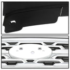 Front Bumper Upper Grille ABS Grill w/Chrome For Ford Explorer XLT 2018 2019