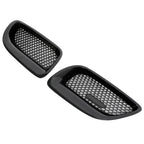 Pair Front Kidney Grill Grille Insert ABS LH+RH For Pontiac GTO 2004 2005 2006