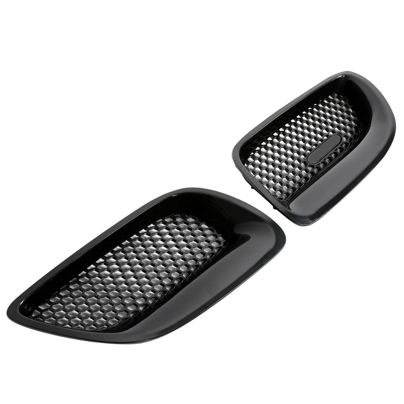 Pair Front Kidney Grill Grille Insert ABS LH+RH For Pontiac GTO 2004 2005 2006