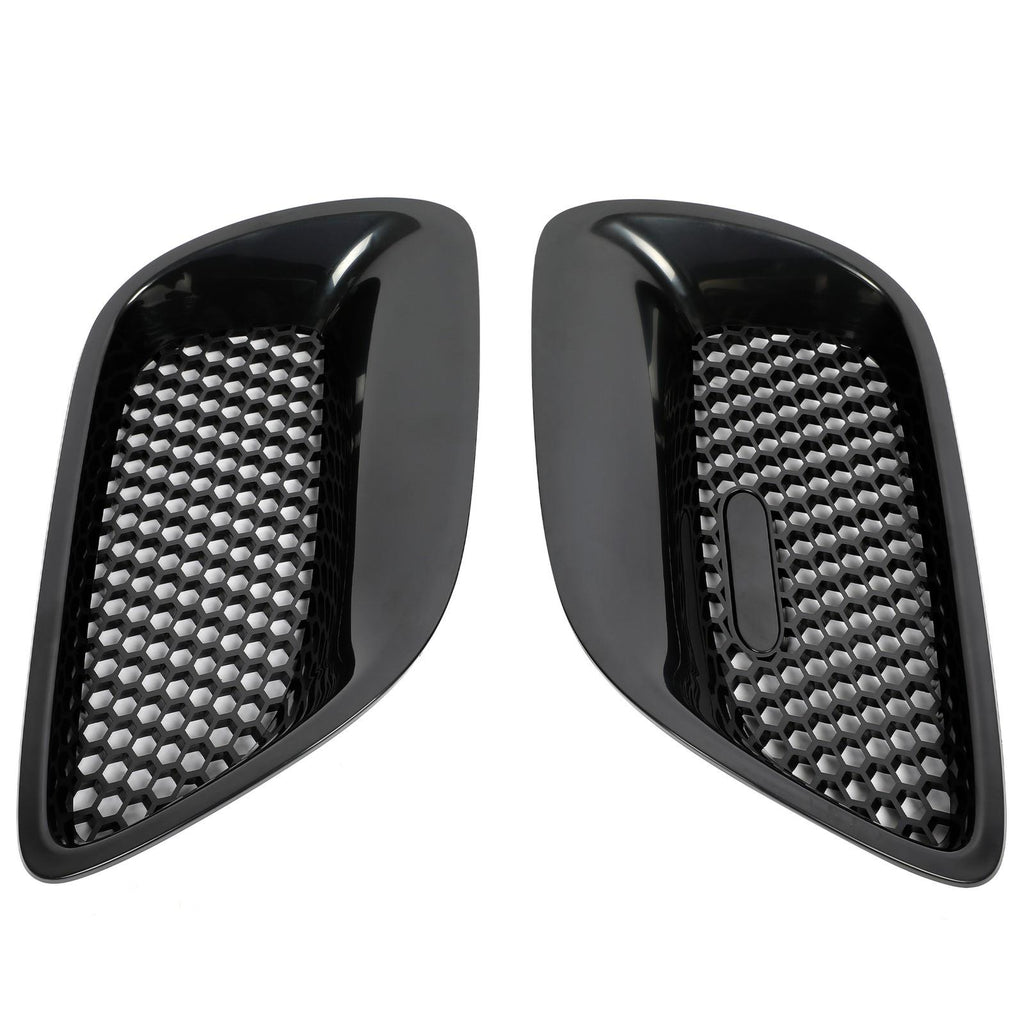 Pair Front Kidney Grill Grille Insert ABS LH+RH For Pontiac GTO 2004 2005 2006