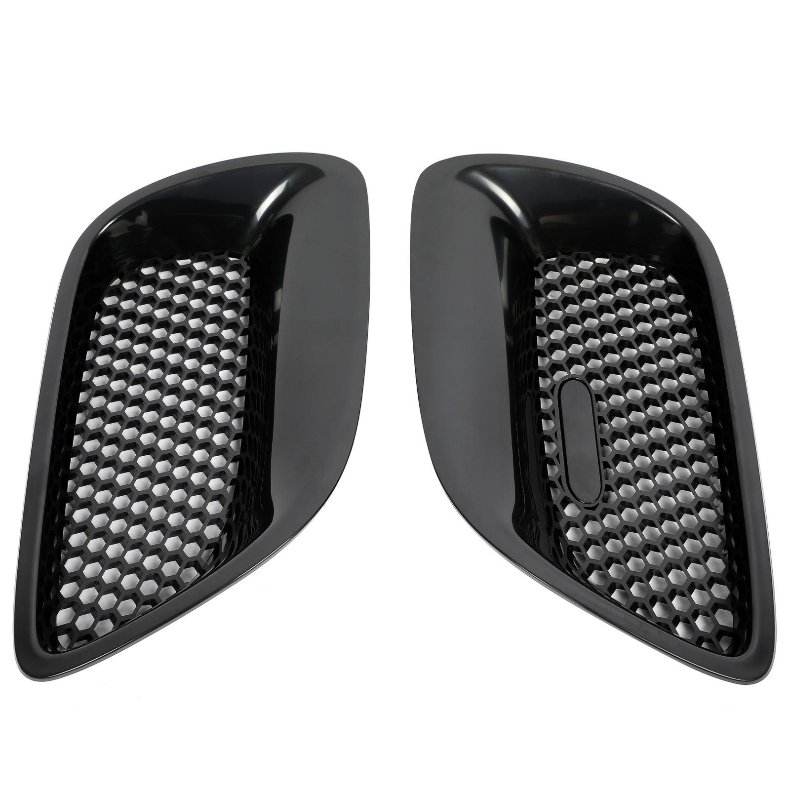 Pair Front Kidney Grill Grille Insert ABS LH+RH For Pontiac GTO 2004 2005 2006