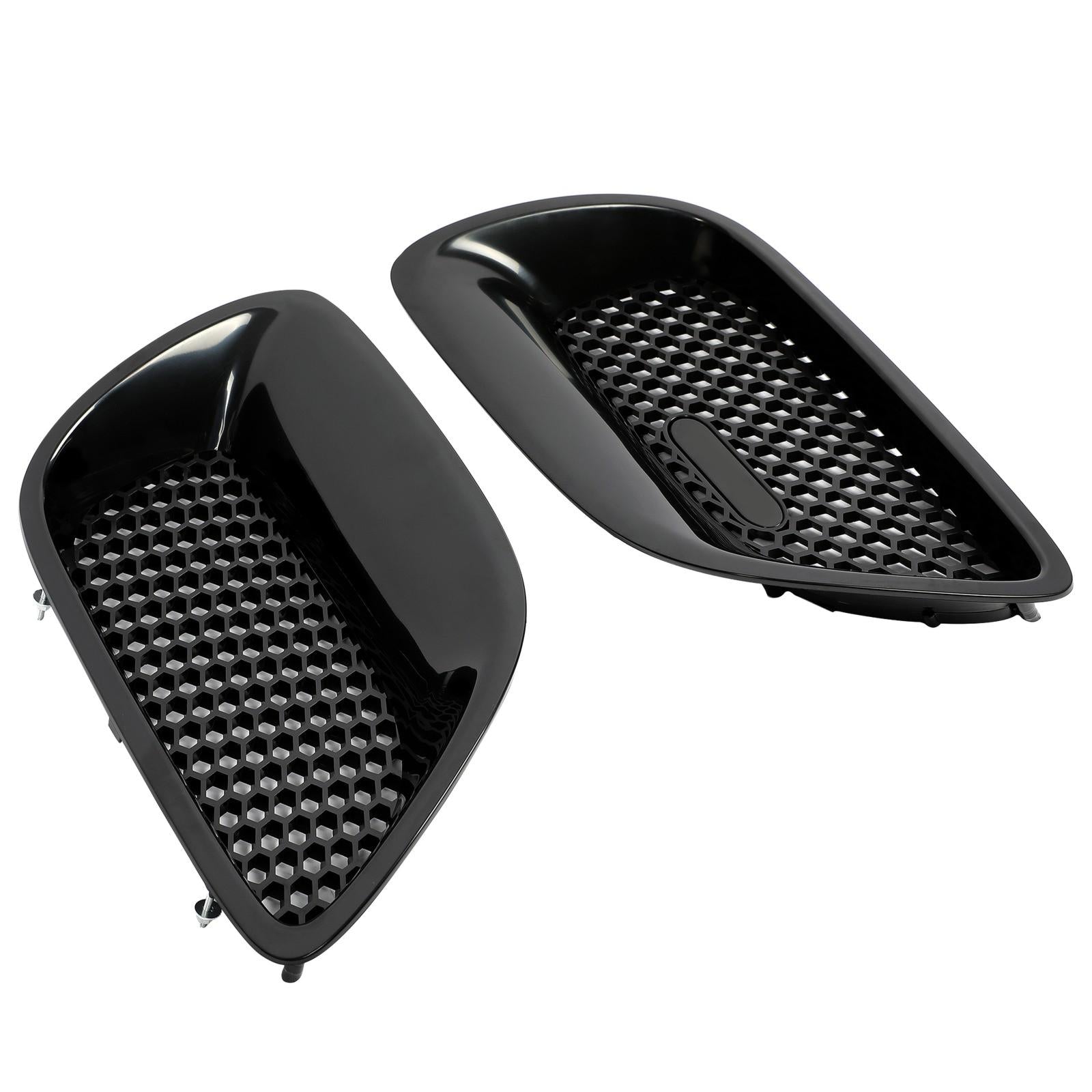 Pair Front Kidney Grill Grille Insert ABS LH+RH For Pontiac GTO 2004 2005 2006